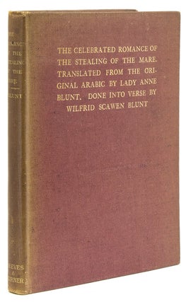 Item #308272 The Celebrated Romance of the Stealing of the Mare. Translated from the Original...