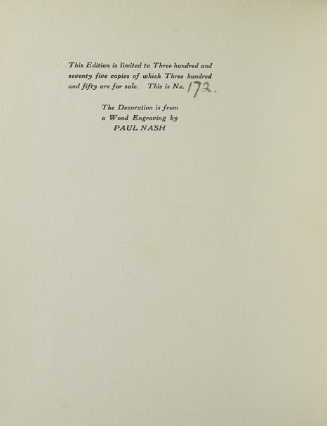 Bibliographical Notes on T. E. Lawrence's &lsquo;Seven Pillars of Wisdom&rsquo; and &lsquo;Revolt in the Desert&rsquo;