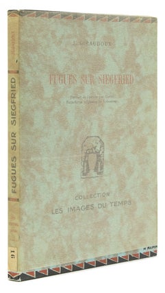 Item #308573 Fugues sur Siegfried. Jean-Émile LABOUREUR, Jean Giraudoux