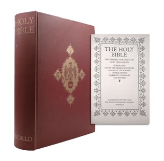 Item #308943 The Holy Bible Containing the Old and New Testaments