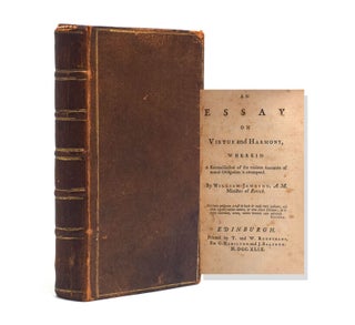 Item #309332 An Essay on Virtue and Harmony, wherein A Reconciliation of the various Accounts of...