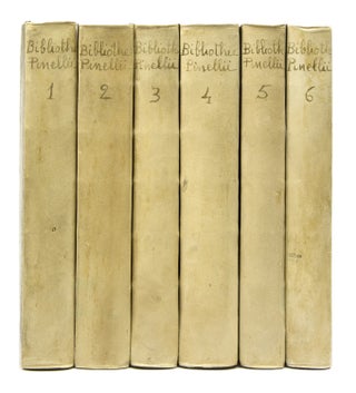 Item #309403 Bibliotheca Maphaei Pinellii Veneti Magno Jam Studio Collecta, a Jacopo Morellio...