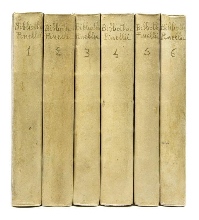 Bibliotheca Maphaei Pinellii Veneti Magno Jam Studio Collecta, a Jacopo Morellio Bibliothecæ Venetæ D. Marci Custode Descripta et Annotationibus Illustrata