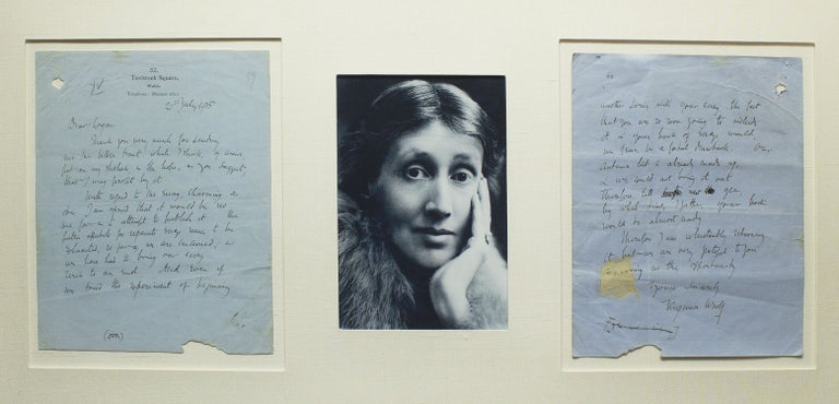 Item #309444 Autograph Letter Signed ("Virginia Woolf"), to Logan [Pearsall Smith]. Virginia Woolf.