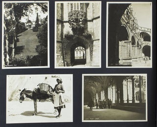 Item #309467 Album of 181 real photo postcards of the Mediterranean. Mediterranean