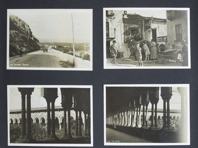 Album of 181 real photo postcards of the Mediterranean