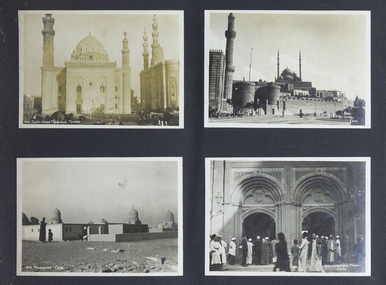 Album of 181 real photo postcards of the Mediterranean