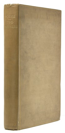 Item #309851 Poems by Two Brothers. Alfred Tennyson, Lord, Charles TENNYSON