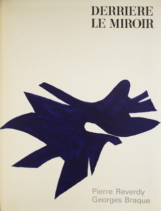 Item #310001 Pierre Reverdy Georges Braque (Derrière le miroir Nos 135-136). Georges Braque