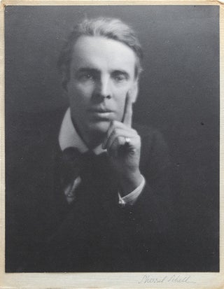 Item #310106 Portrait photograph of W.B. Yeats. W. B. Yeats, Sherril Schell
