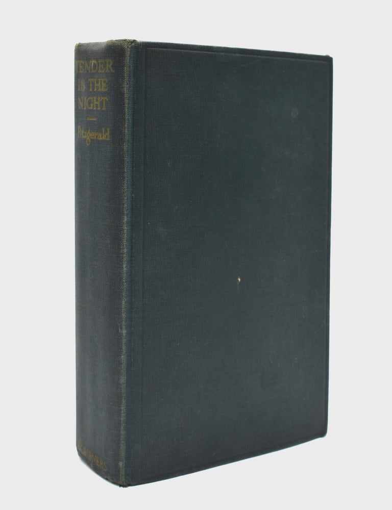 Item #310198 Tender is the Night. F. Scott Fitzgerald.