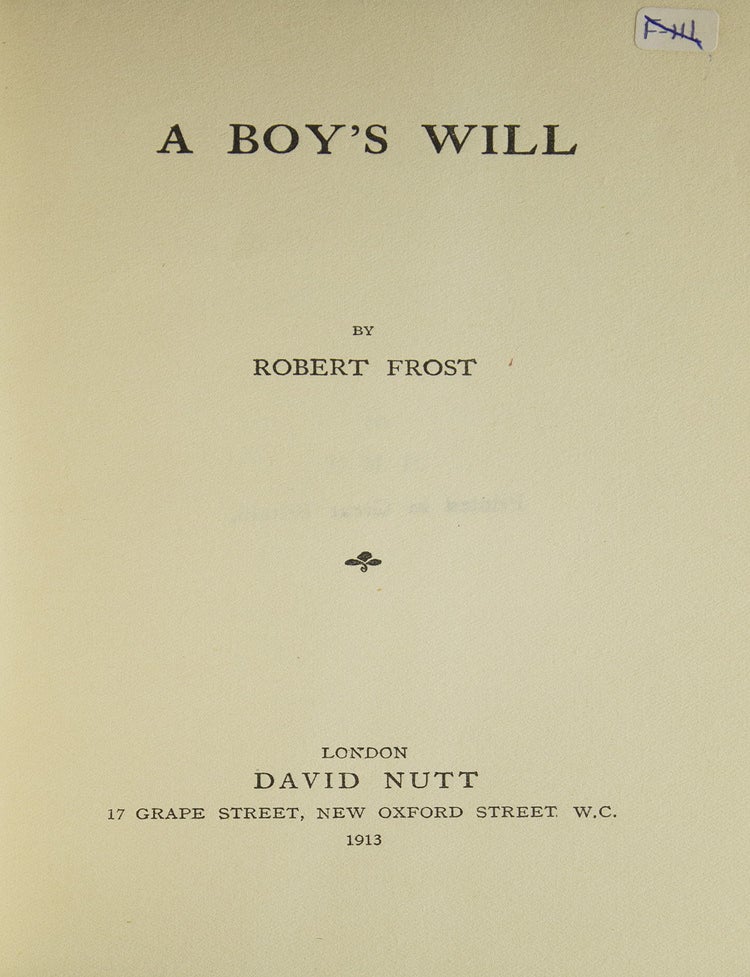 A Boy's Will