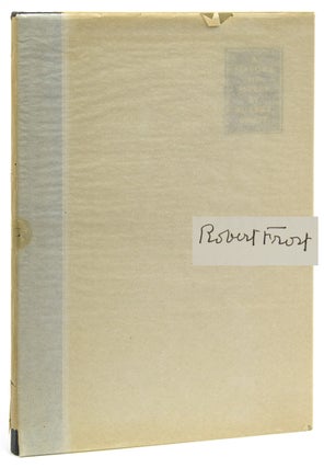 Item #310241 A Masque of Mercy. Robert Frost