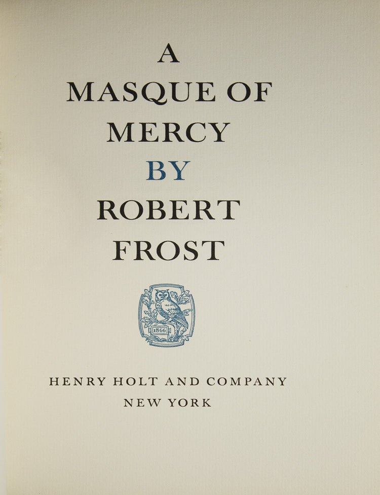 A Masque of Mercy
