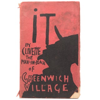 Item #310317 It. By Clivette the Man in Black of Greenwich Village. Clivette, Merton Clive Cook