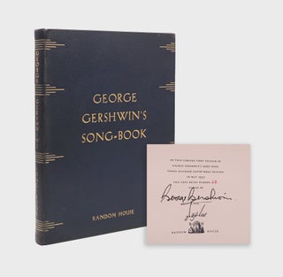 Item #310443 George Gershwin's Song-book. George Gershwin
