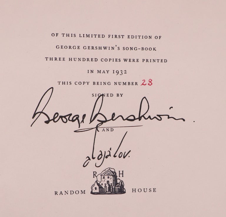 George Gershwin's Song-book