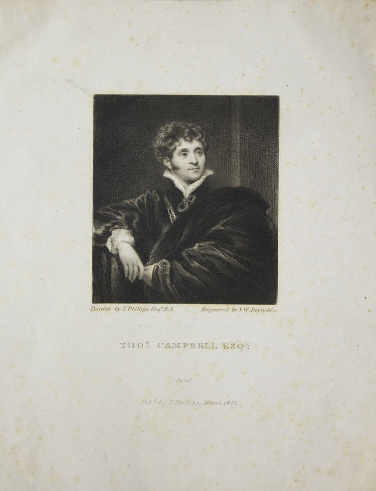 Autograph Letter Signed ("T. Campbell")