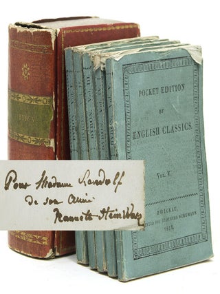 Item #310761 The Works of the Right Honourable Lord Byron. In Five Volumes. Lord Byron, George...