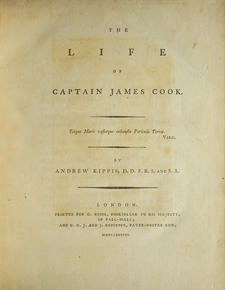 The Life of Captain James Cook