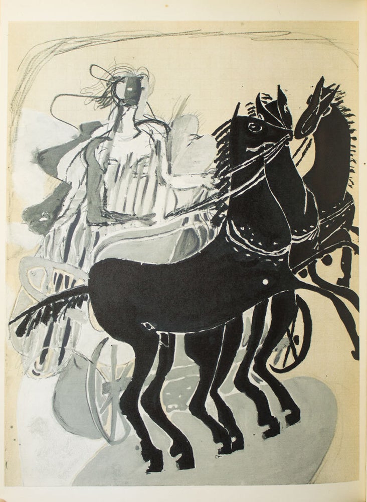 The Intimate Sketchbooks of G. Braque. Text by Will Grohmann and Antoine Tudal. With an appreciation by Rebecca West