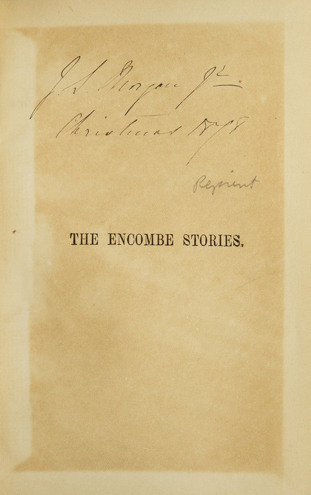Collection of 18 works of Juvenile Literature given to Junius Spencer Morgan, nephew of financier J.P. Morgan