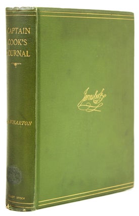 Item #311005 Captain Cook's Journal during His First Voyage Round the World Made in H.M....
