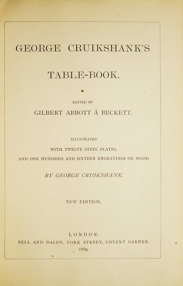 George Cruikshank's Table Book