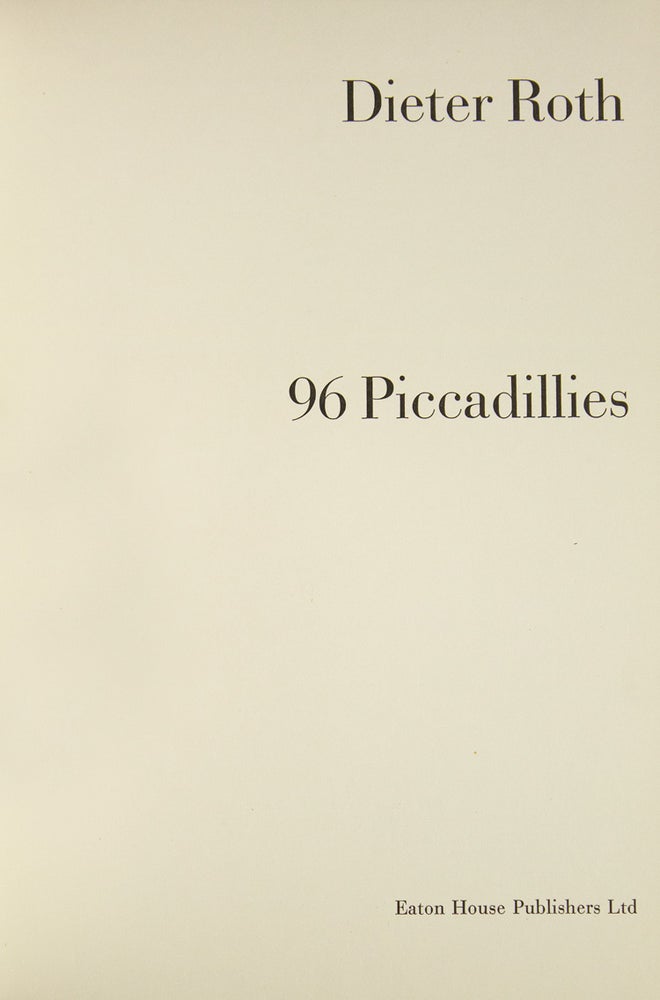 96 Piccadillies
