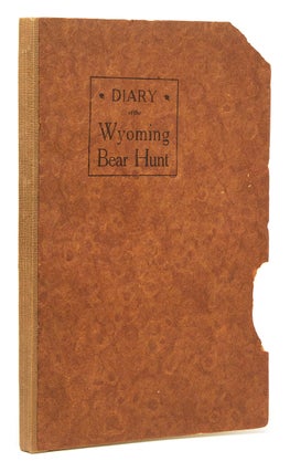 Item #311401 Diary of the Wyoming Bear Hunt. Joseph McAleenan