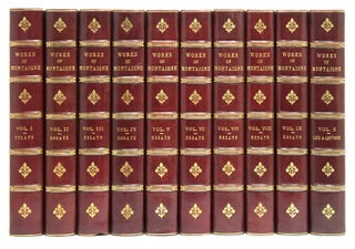 Item #311676 The Works of…with an Essay by Ralph Waldo Emerson. Michel de Montaigne