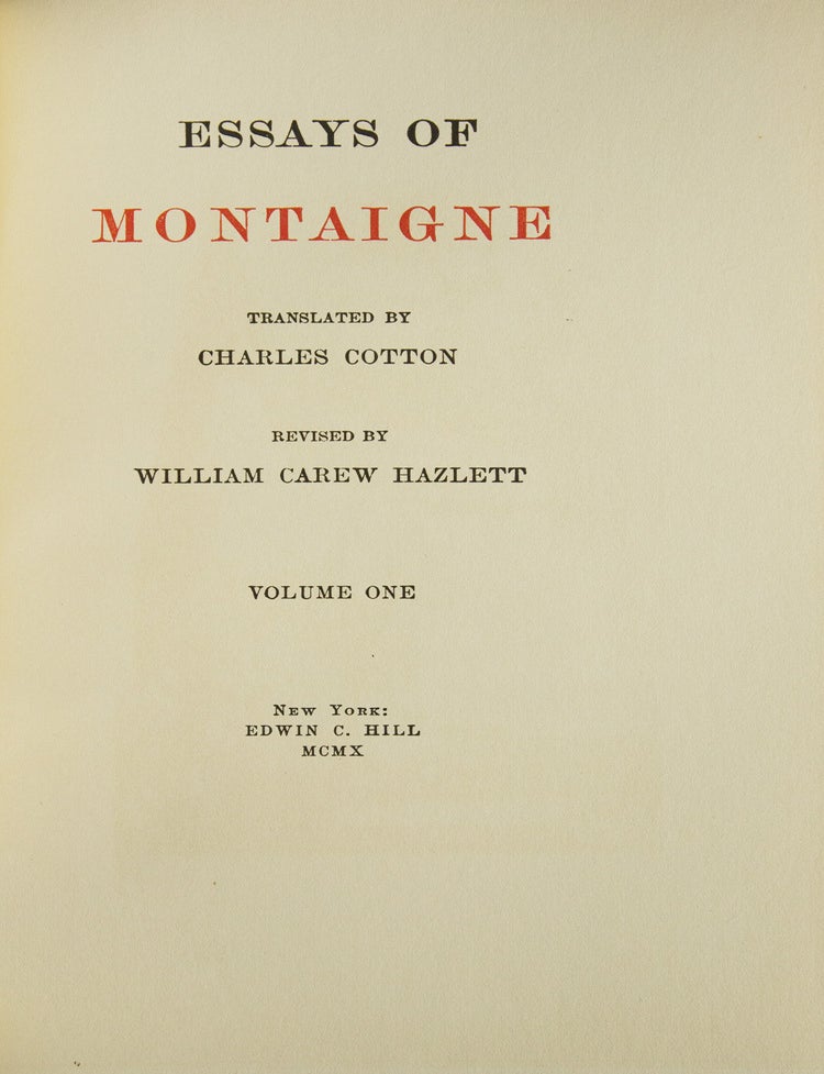 The Works of…with an Essay by Ralph Waldo Emerson