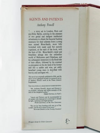 Item #311768 Agent and Patients. Anthony Powell