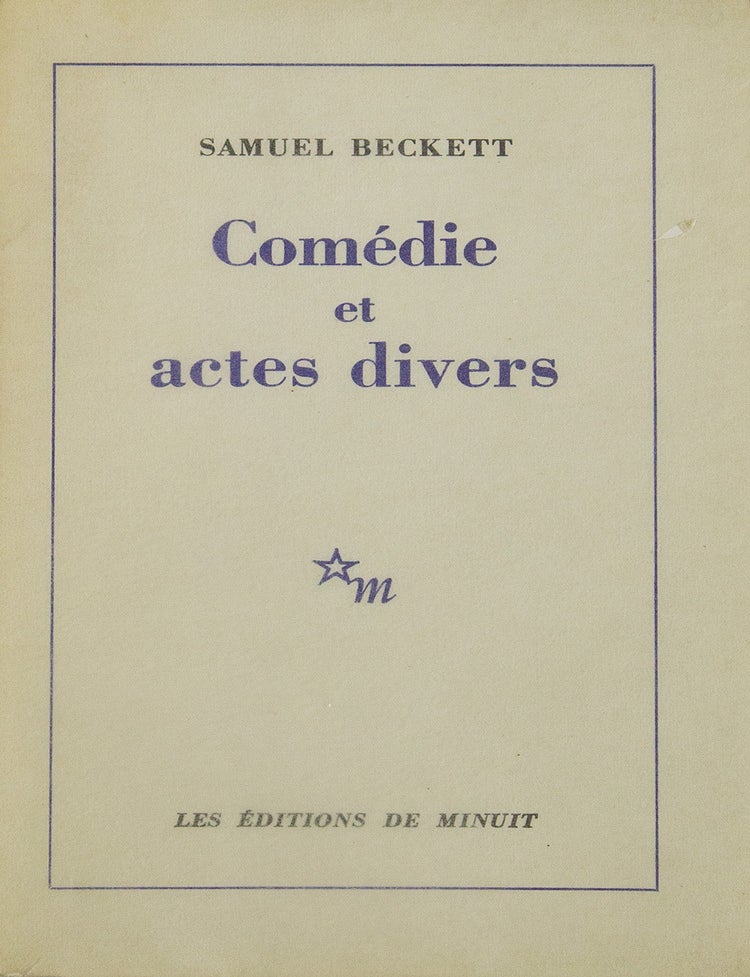 Comédie et actes divers