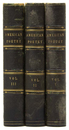 Item #311830 Specimens of American Poetry with Critical and Biographical Notices. Samuel Kettell