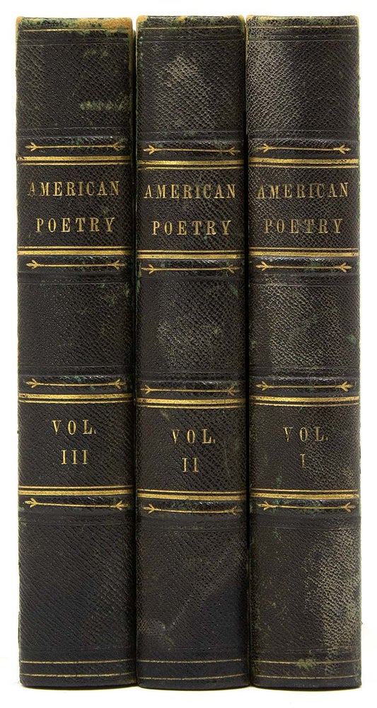 Specimens of American Poetry with Critical and Biographical Notices