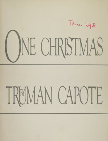 One Christmas