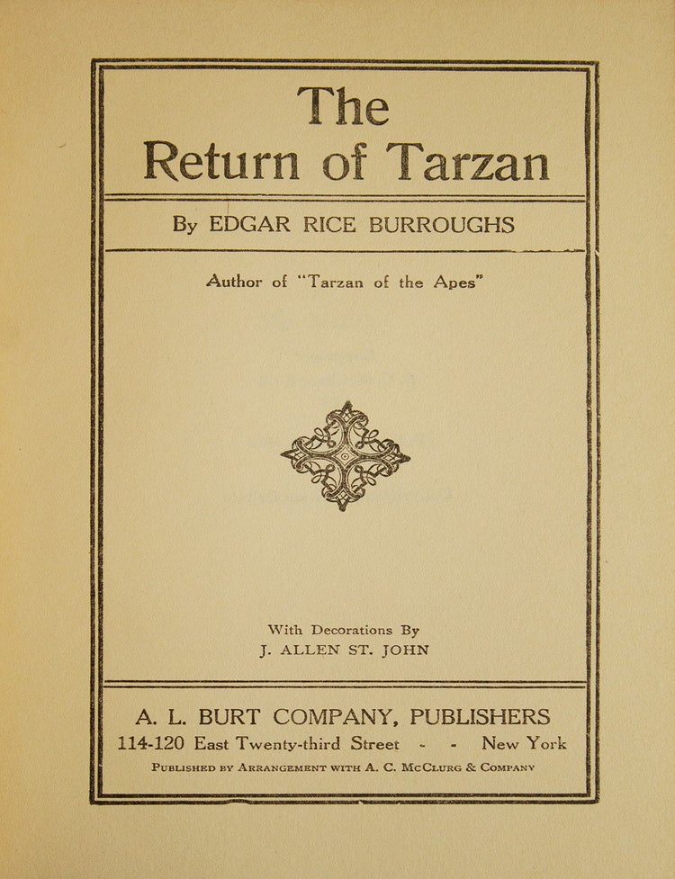 The Return of Tarzan