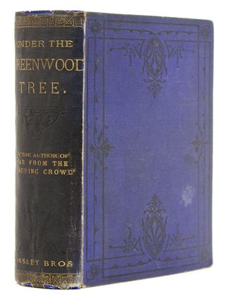 Item #312328 Under the Greenwood Tree. A Rural Painting of the Dutch Tree. Thomas Hardy