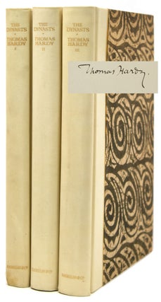 Item #312367 The Dynasts. Thomas Hardy