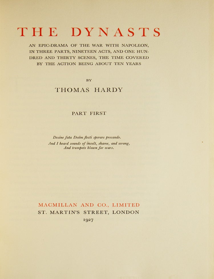 The Dynasts