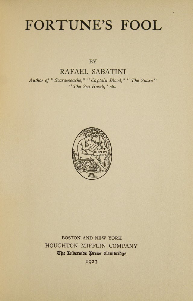 Fortune's Fool (2/2)