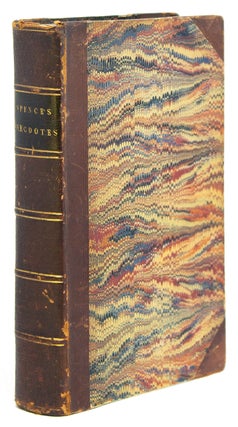 Item #312881 Anecdotes, Observations, and Characters, of Books and Men. Collected from the...