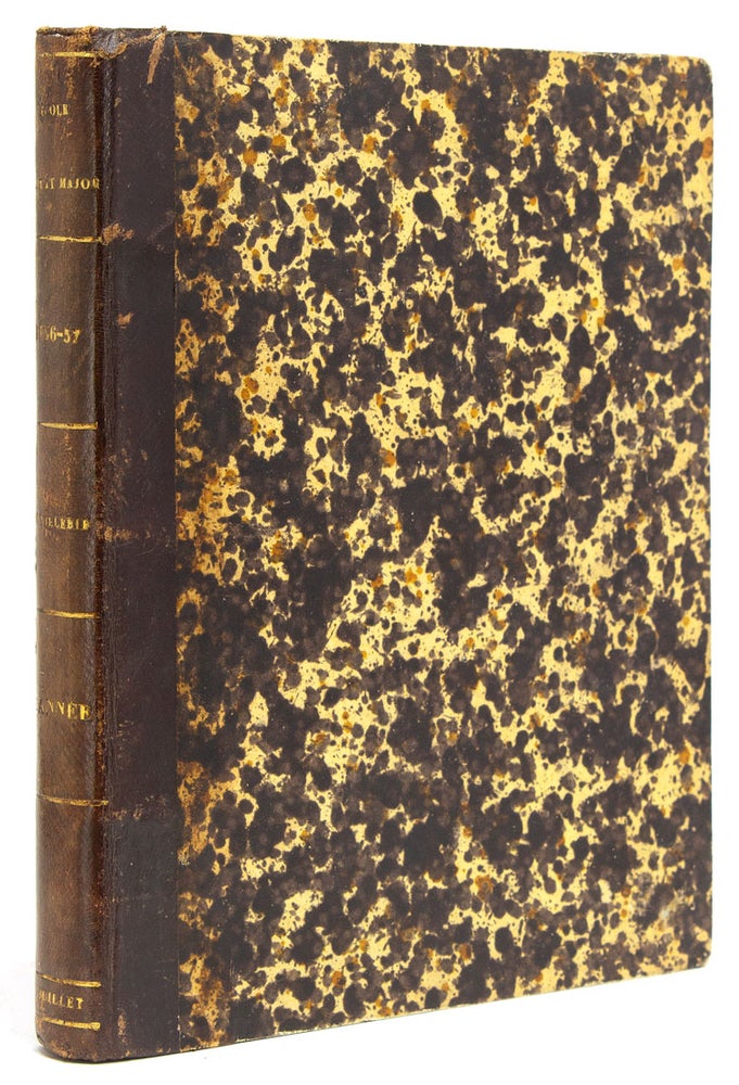 Artillerie 2. Année [spine title] Manuscript course in artillery, for the Ecole d’Etat-Major, 1856-7