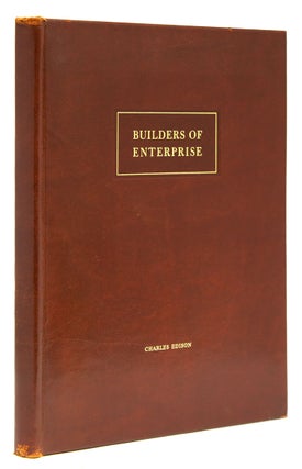 Item #313149 Builders of Enterprise. Citations of Canidates for the Honorary Degree of Doctor of...