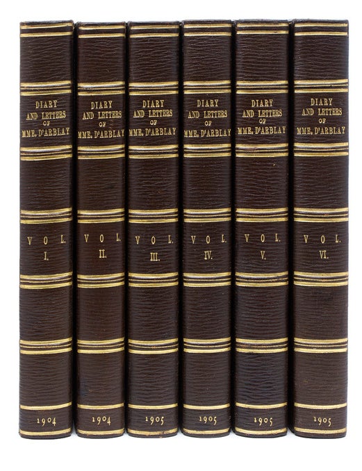 Diary and Letters of Madame d'Arblay, (1778-1840)