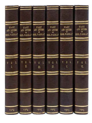 Item #313203 Diary and Letters of Madame d'Arblay, (1778-1840). Frances Burney, Madame d'Arblay