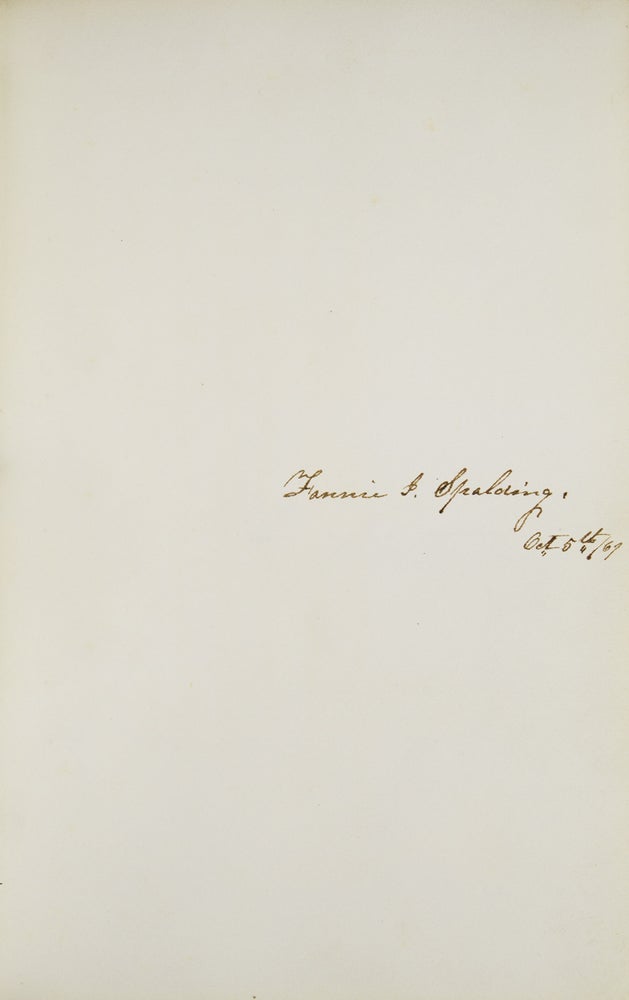 Autograph album with photographs and inscriptions of Albany Law School Class of 1860 and faculty