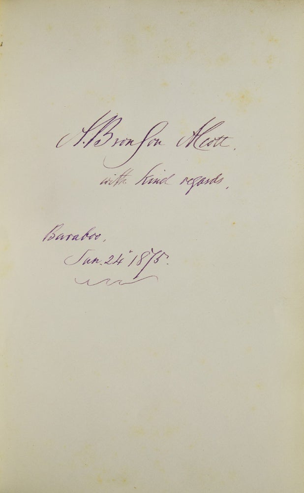 Autograph album with photographs and inscriptions of Albany Law School Class of 1860 and faculty