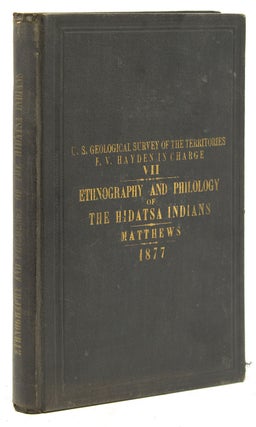 Item #313364 Ethnography and Philology of the Hidatsa Indians [Department of the Interior, United...